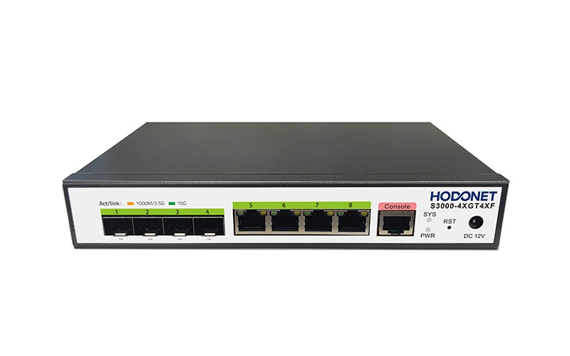 S3000-4XGT4XF 4x10Gb RJ45,4x10Gb SFP+ Ma