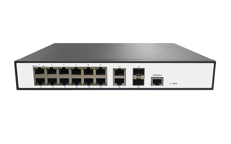 S3100-14G2F-PoE+ 14-Port Gigabit PoE+ Ma